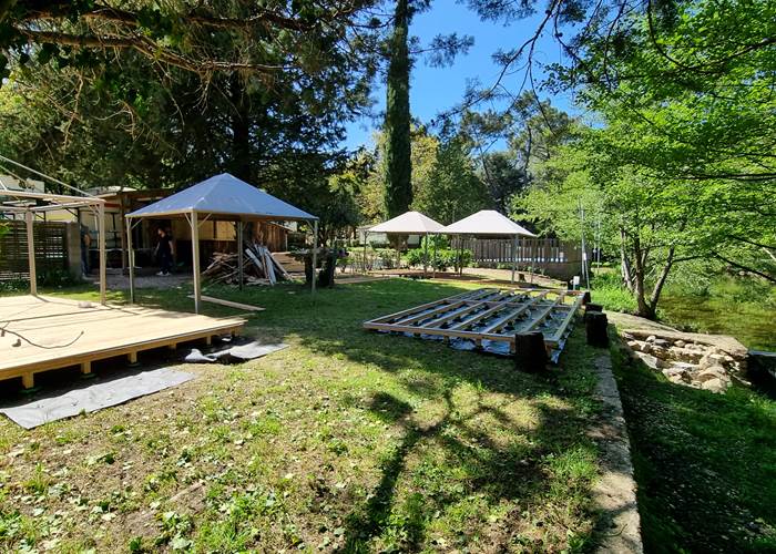 Terrasse Guiguette L'Orée Des Cévennes