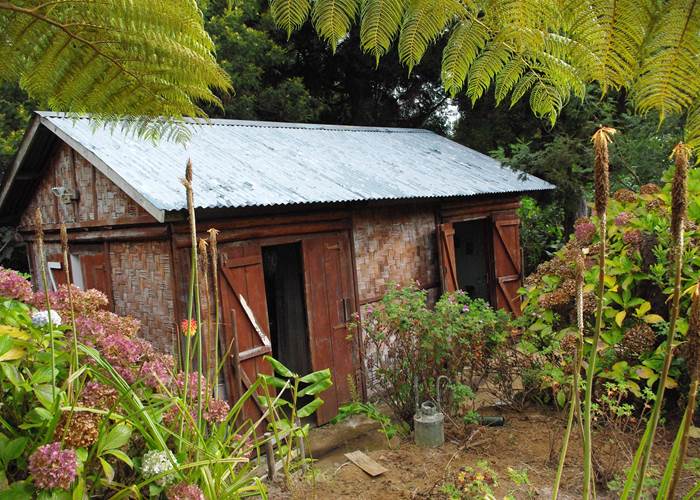 Cabane en direction du Maïdo
