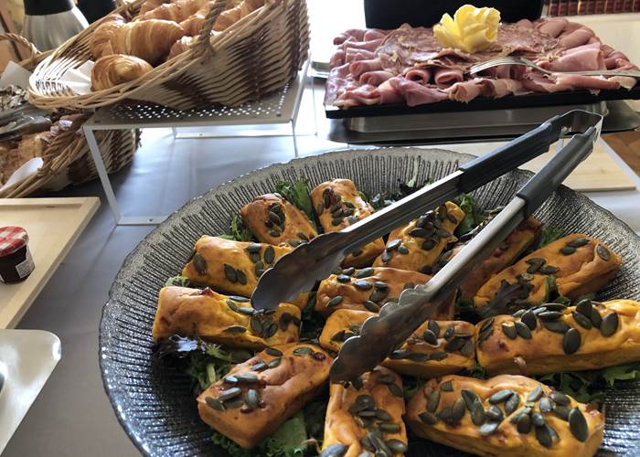 Moelleux à la patate douce graine de courge