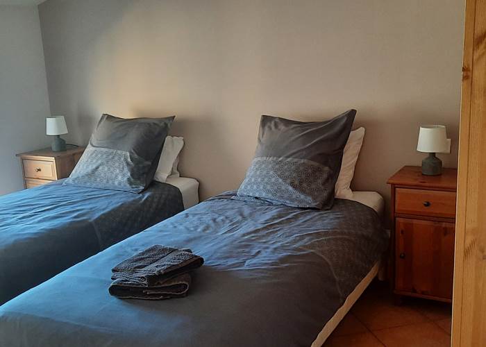 Gîte 4 personnes avec 2 chambres