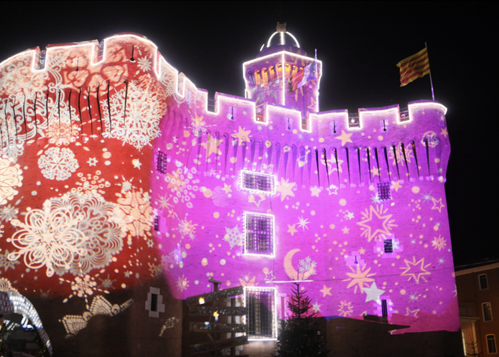 Animation Noël Perpignan - Le Castillet