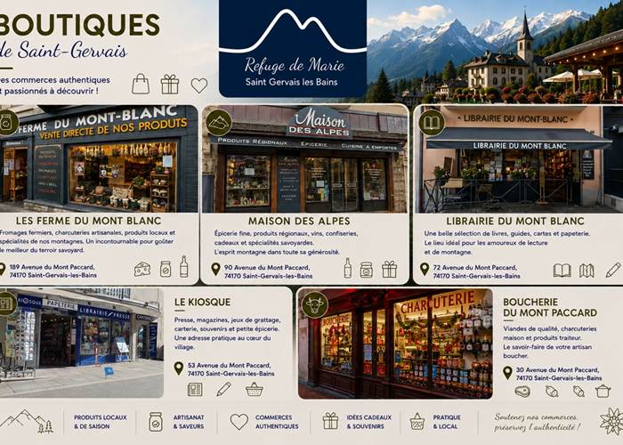 Boutiques St Gervais
