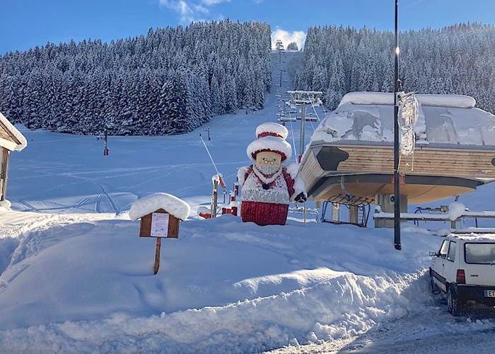 Départ télésiège  Mont Rond