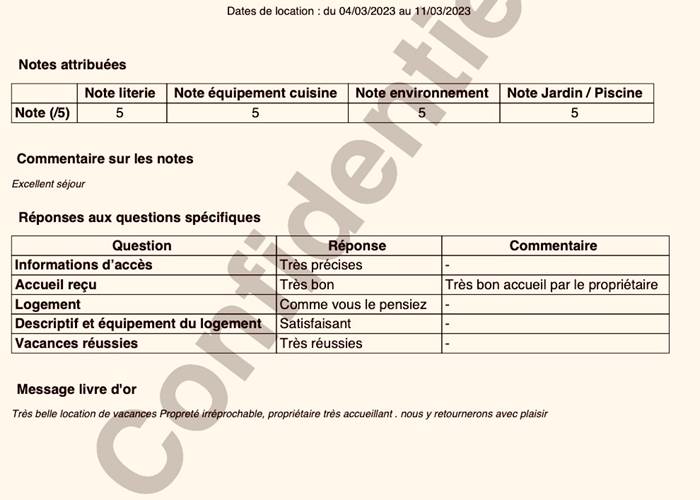 Séjour du 04 au 11/03/2023