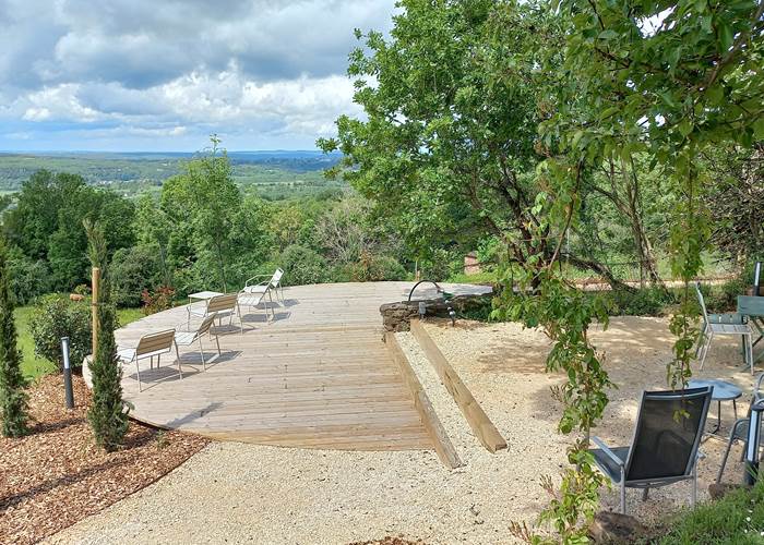 Terrasse belvédère