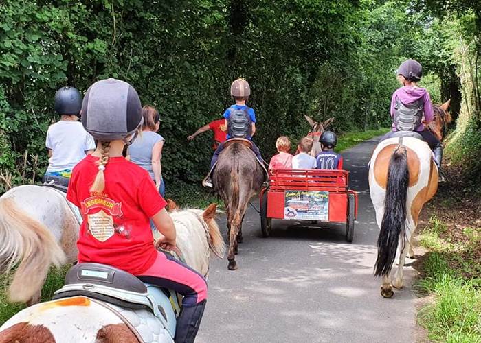 animations groupes accompagnées ou en libres avec jeux de pistes numériques et promenades libres