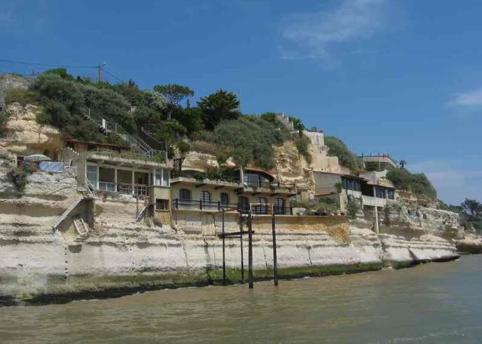 Les falaises de Meschers-sur-Gironde