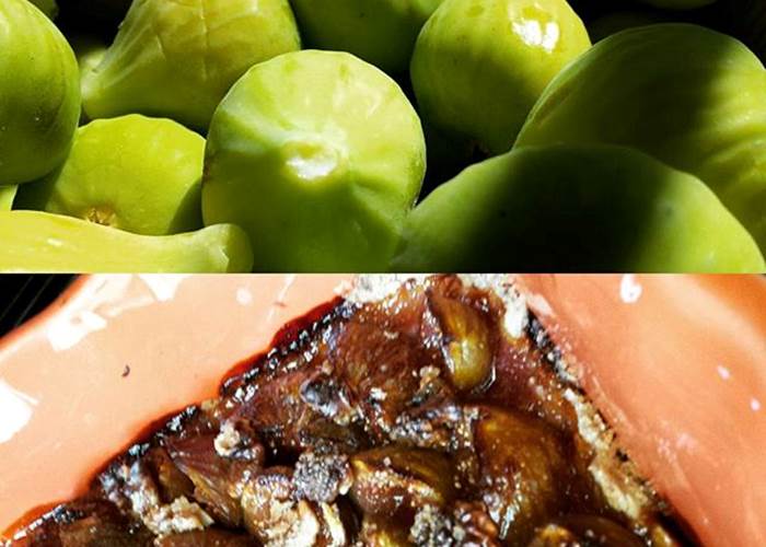 Tarte aux Figues vertes
