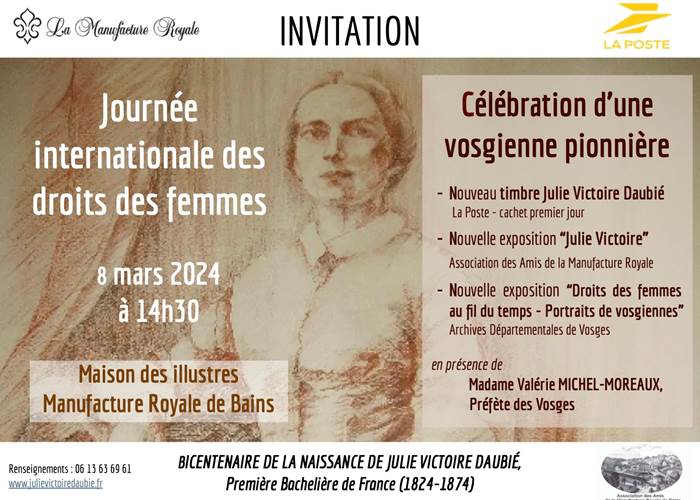 Invitation 8 mars 2024