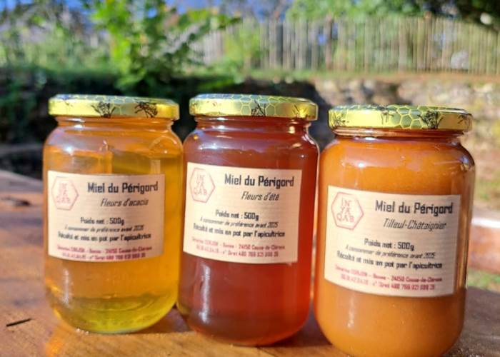Nos miels du Périgord INYAQAB Dordogne