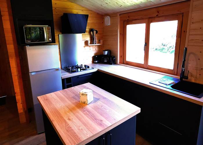 Chalet Komodo - Cuisine équipée-news
