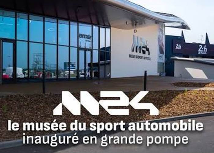 Le M24, nouveau Musée du Sport Automobile au Mans, à proximité du Circuit des 24 Heures