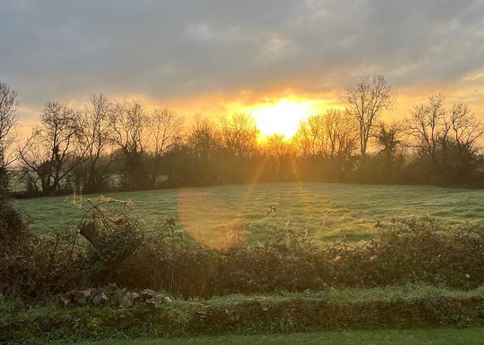 Levé de soleil sur "Cigogne"