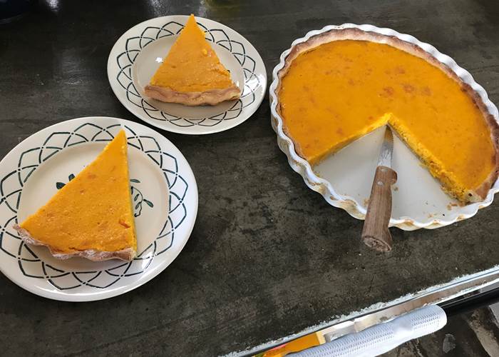 La tarte au potimarron