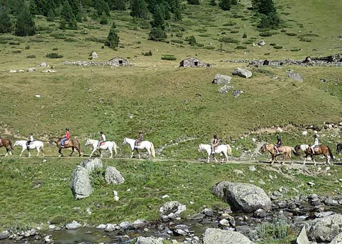 Bareges randonnée equestre