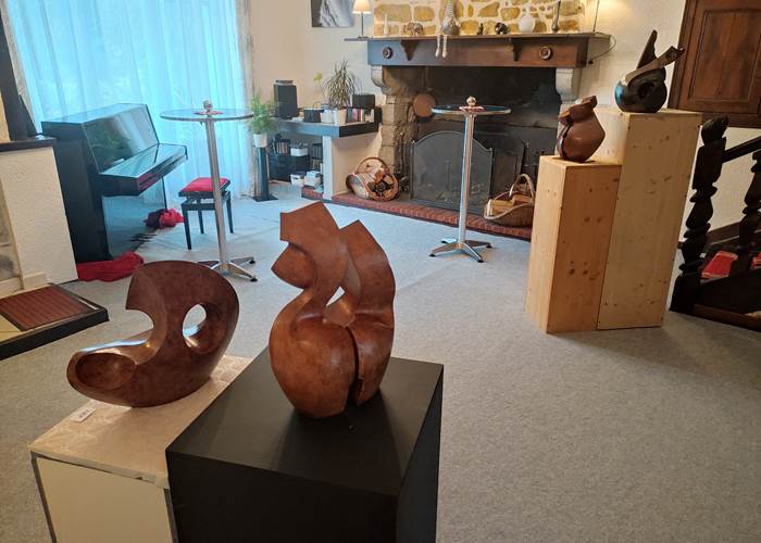 Maison d'hôtes L'Amphitryon - L'exposition de Jean Claude Udycz_2