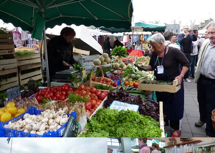 3) Le marché de Dinard