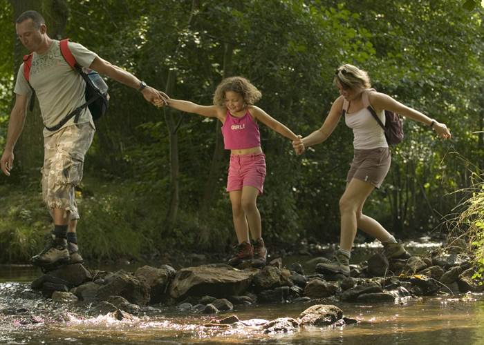 Randonnée nature en famille