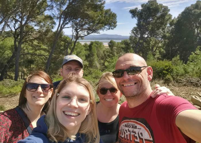 le Coq du Nord -Mailhac part en balade en famille