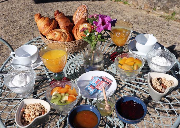Les Charmes de Sarlat - Chambre d'hôtes Sarlat - Petit déjeuner