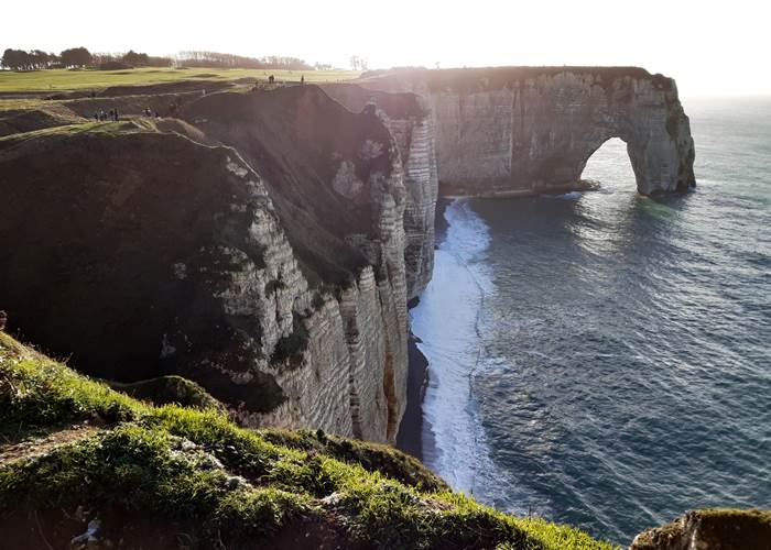 Randonnée sur les falaises d'Etretat
