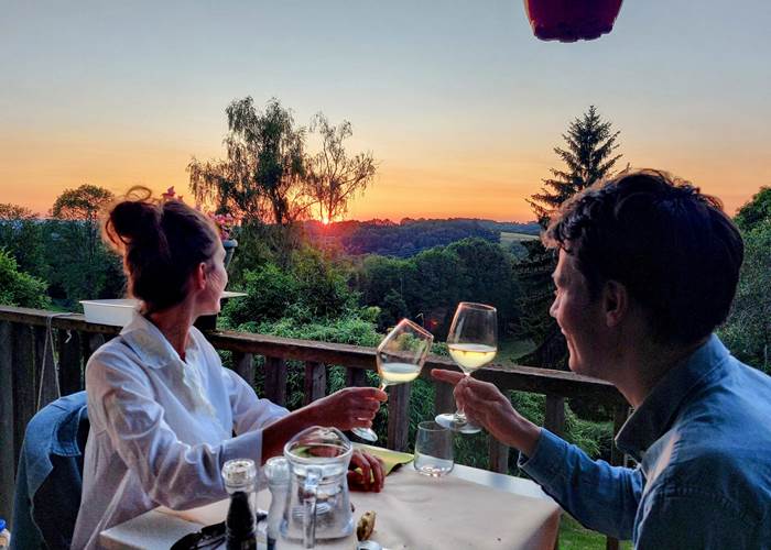 Le beau temps revient au Ranch des Lacs, évadez vous, escapade à deux.