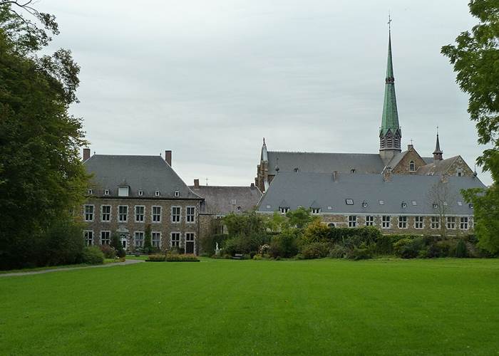 Abbaye du Val-Dieu à Aubel, site emblématique du Pays de Herve. Photo : Romane – CC BY-SA 1.0 – Wikimedia Commons