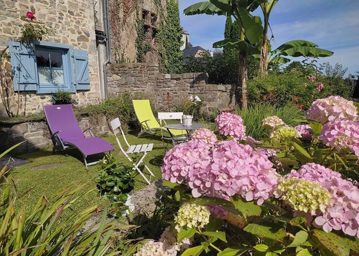 Espace de détente - Le 1er niveau de jardin