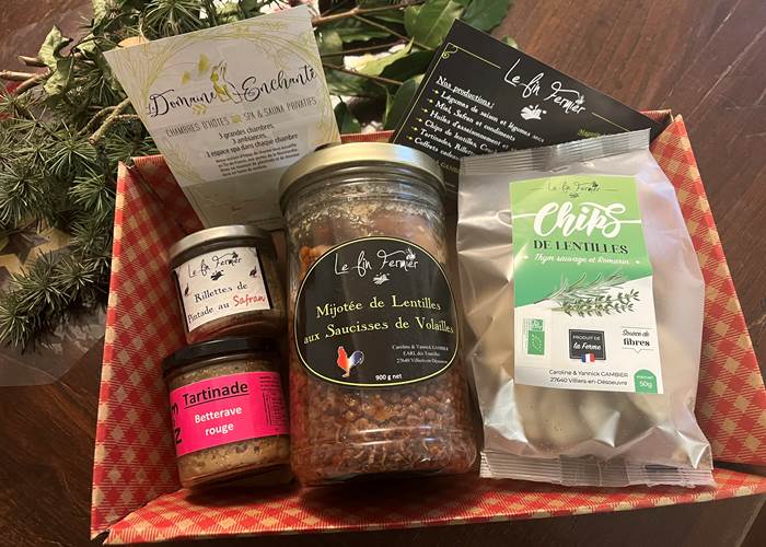 Option Panier-repas - Saucisses Lentilles