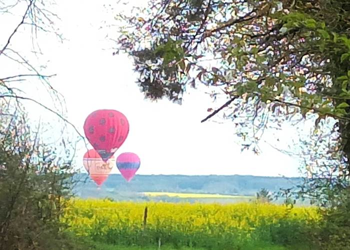 Montgolfières à Chenonceaux