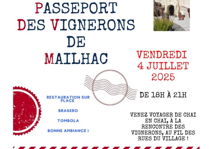 Passeport des vignerons de Mailhac