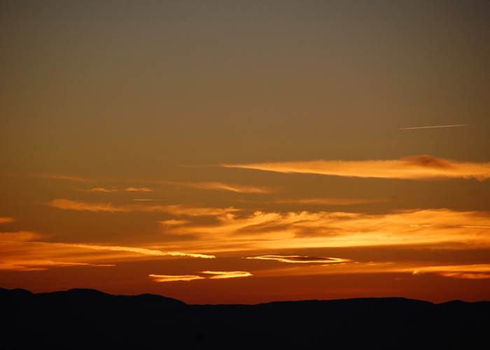 Lever de soleil sur la Montagne de Lure