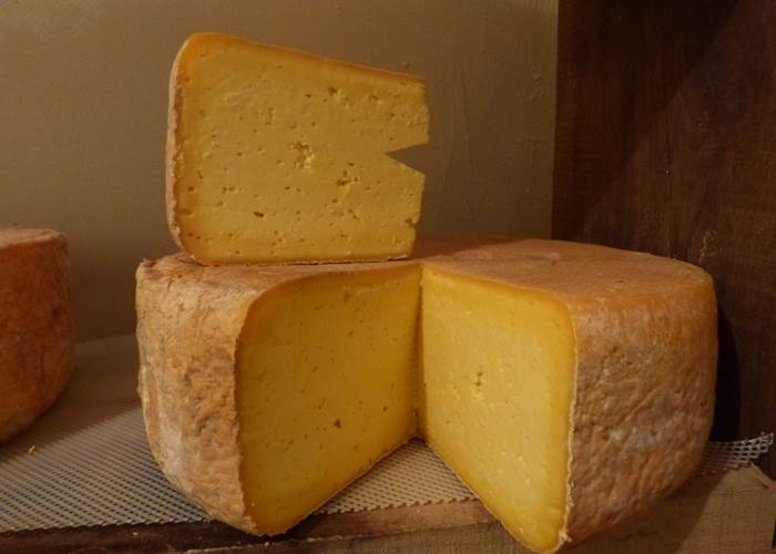 tome de vache Jersiaise au lait cru