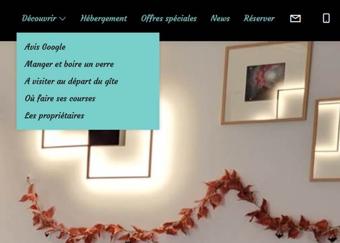 Suggestions sur le site internet