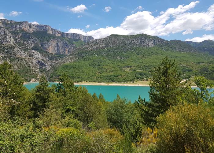 Lac de Ste Croix (photo de Chantal Ribennes)