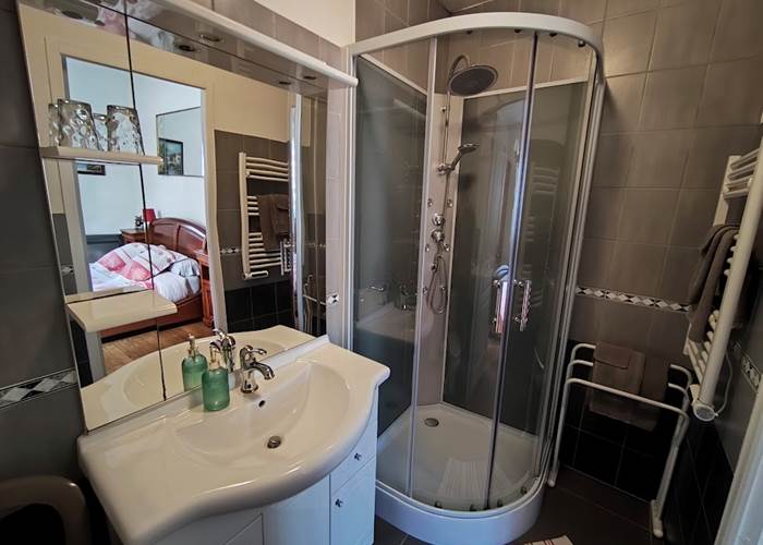 Salle de bain chambre à la Grenouille Verte