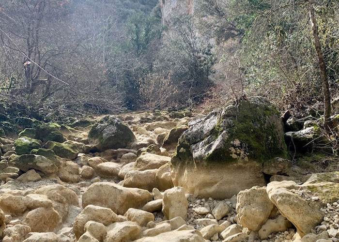 l'Aiguillon, un petit affluent de la Cèze