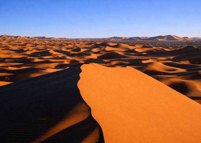 Les dunes de l'erg Chebbi