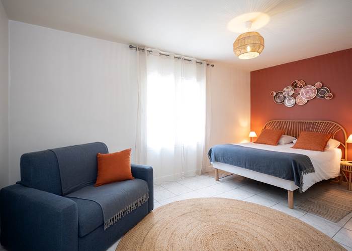 Chambre à coucher pour 2 personnes