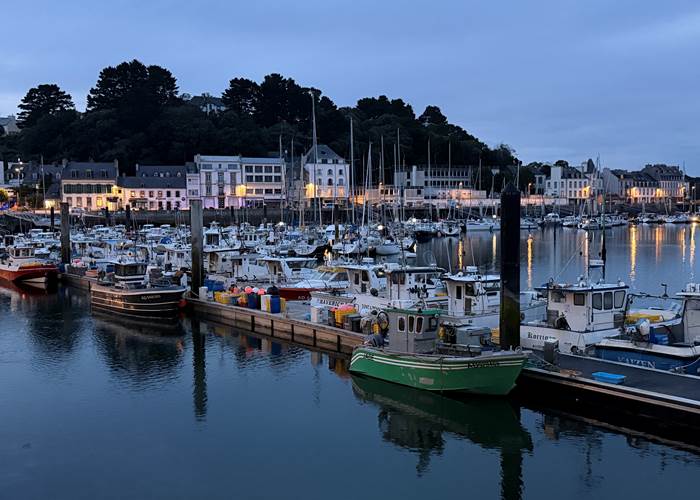 vue port nuit