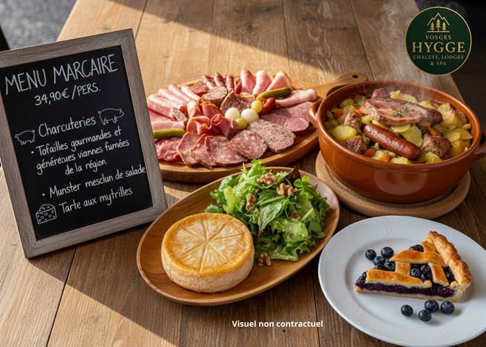 Le menu Marcaire du Hygge (visuel non contractuel)