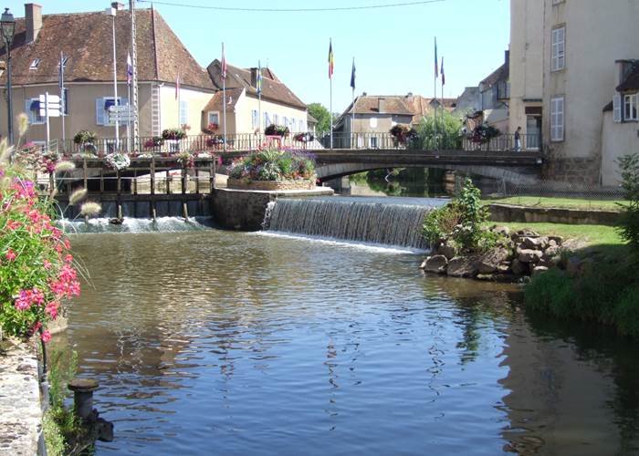 La ville de Charolles