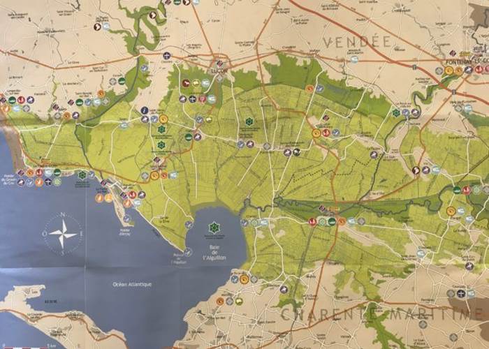 Cartographie du Marais poitevin