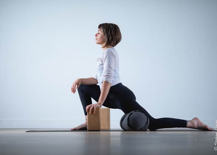Yoga les pieds heureux