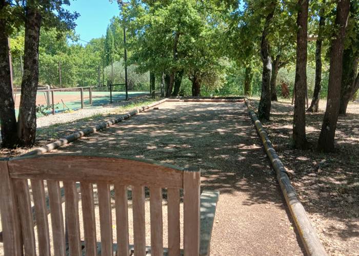 Terrain de pétanque