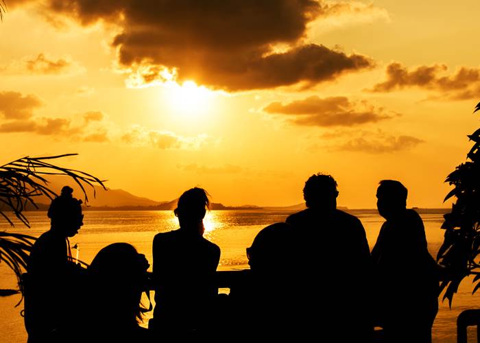 L'Orée du Maïdo - sunset entre amis