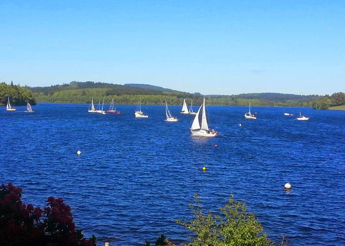 régate sur le Lac de Vassivière