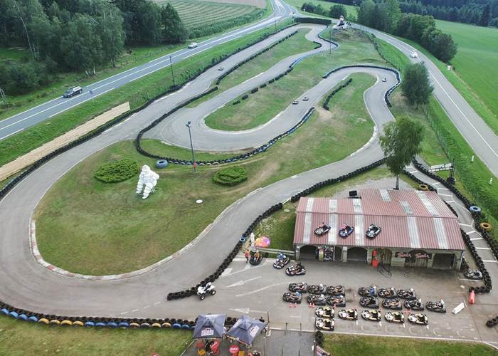 Piste de Karting Manacha Kart, Anould, Vosges