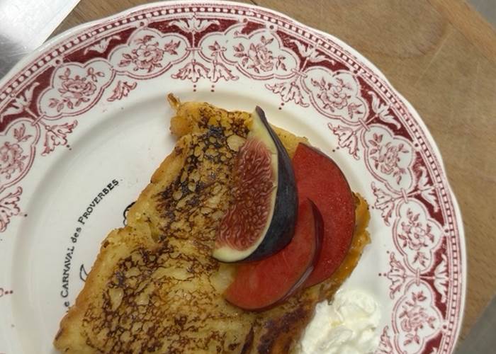 Pain perdu aux figues
