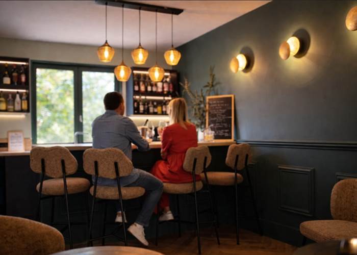 Le bar de l'hôtel